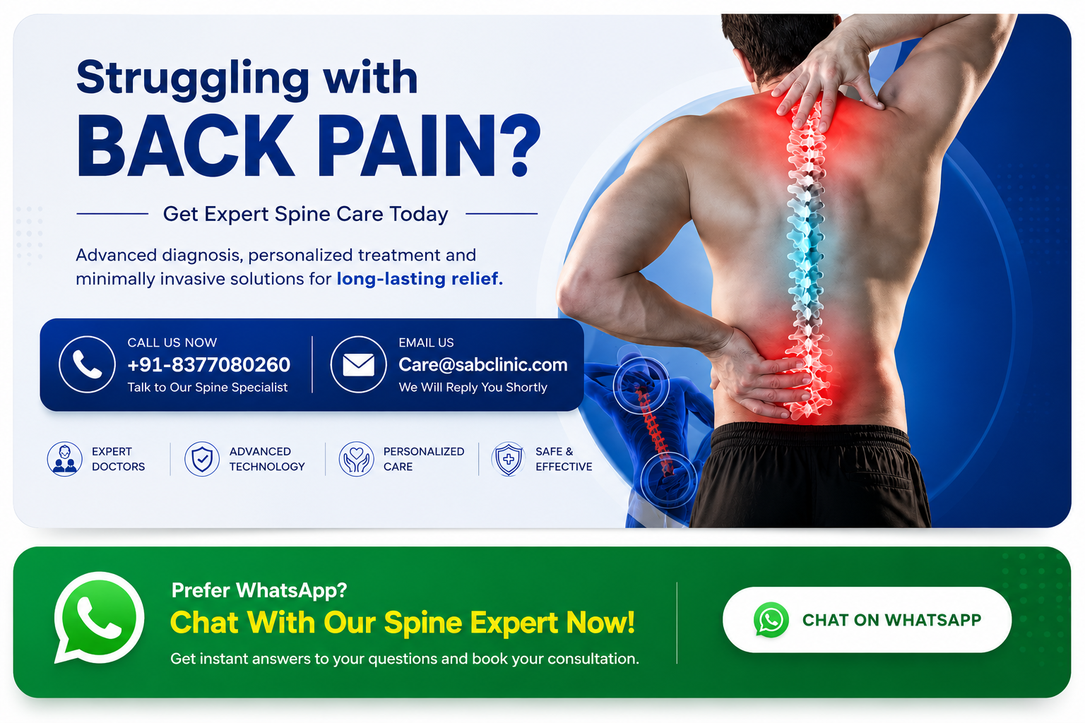 Back Pain Treatment in Gurgaon NCR