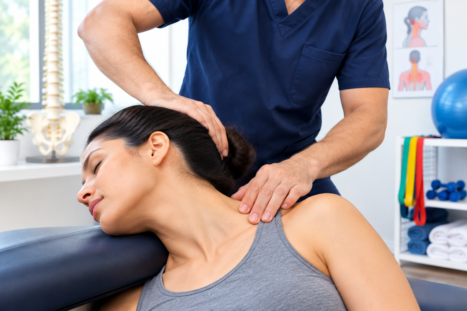 Non-surgical neck pain treatment consultation for Gurugram and Delhi NCR patients